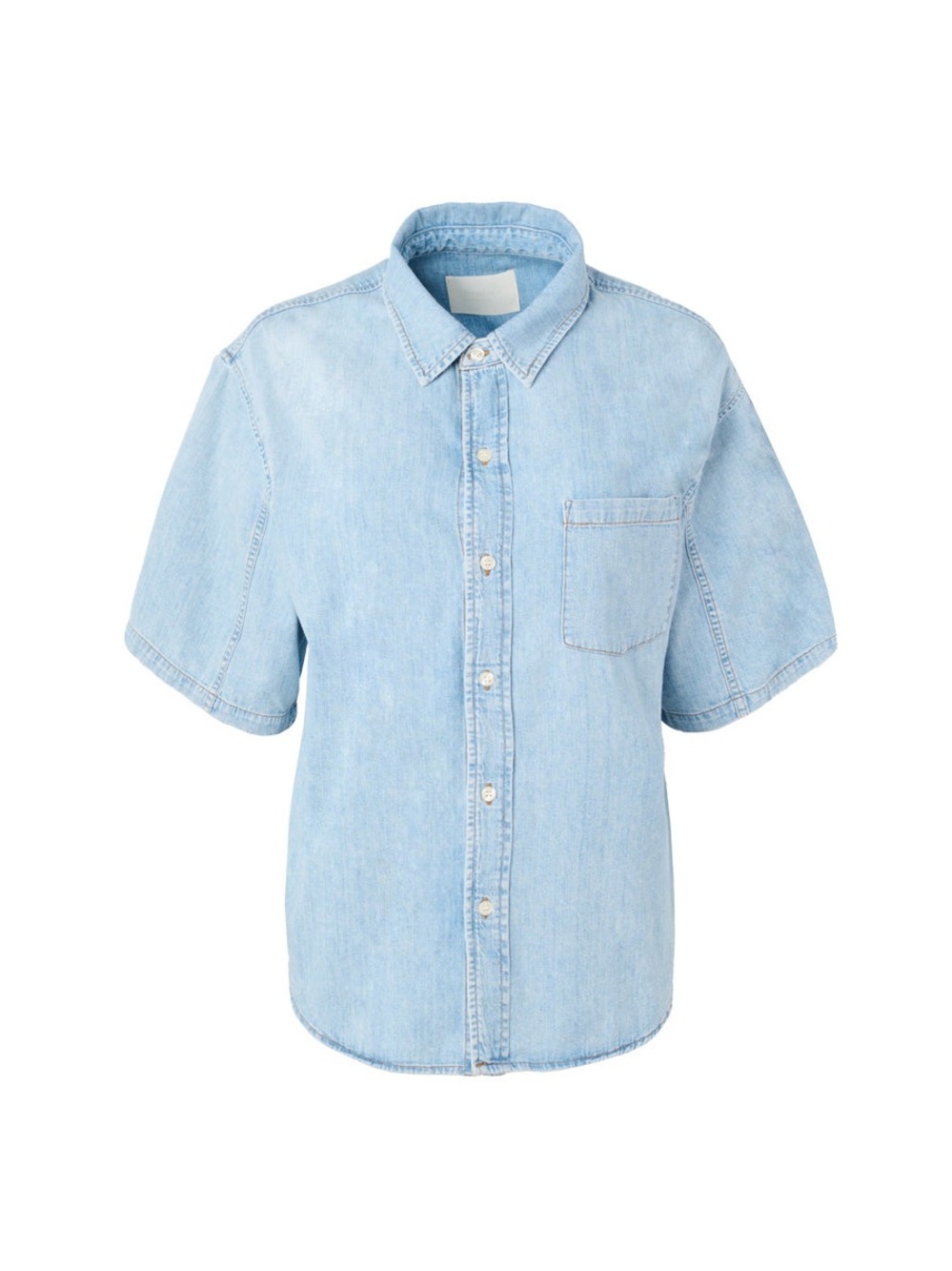 Citizens Of Humanity Light Blue Denim Button-Down Shirt